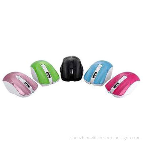New Product Colorful 2.4GHz, USB, 4D Optical Wireless Mouse